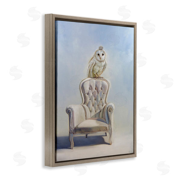 Stupell Industries Lucia Heffernan | Owl Perched In Crown