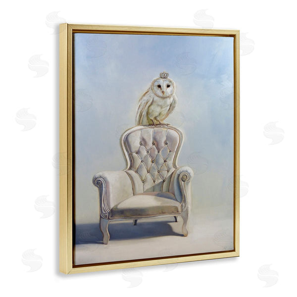 Stupell Industries Lucia Heffernan | Owl Perched In Crown