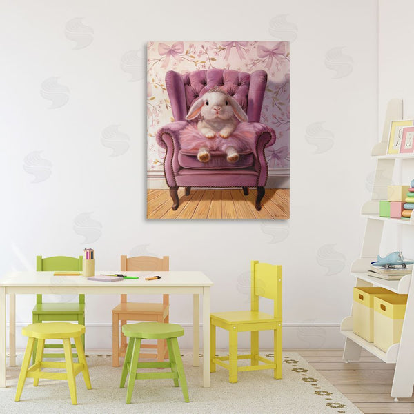 Stupell Industries Lucia Heffernan | Pink Princess Tutu Bunny Wall Art
