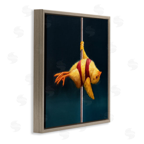 Stupell Industries Lucia Heffernan | Pole Dancing Chick