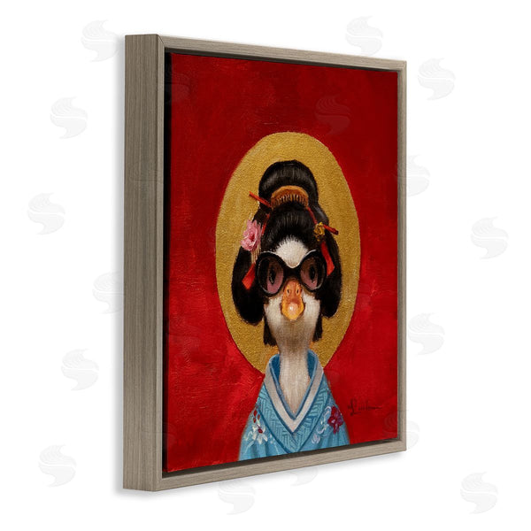 Stupell Industries Lucia Heffernan | Regal Clothing Duck Wall Art