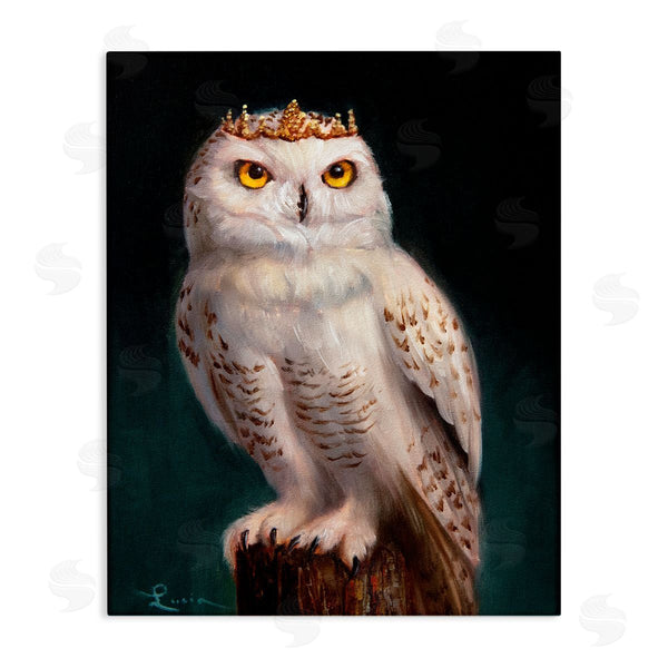 stupell industries Lucia Heffernan | Snowy Owl King Wall Art