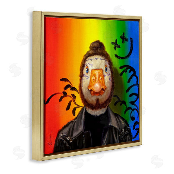 Stupell Industries Lucia Heffernan | Urban Hipster Duck
