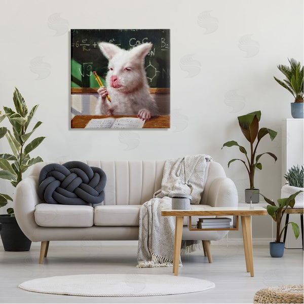 Stupell Industries Lucia Heffernan | Wallaby In Classroom Wall Art