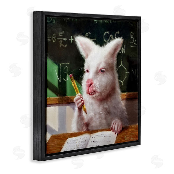 Stupell Industries Lucia Heffernan | Wallaby In Classroom Wall Art