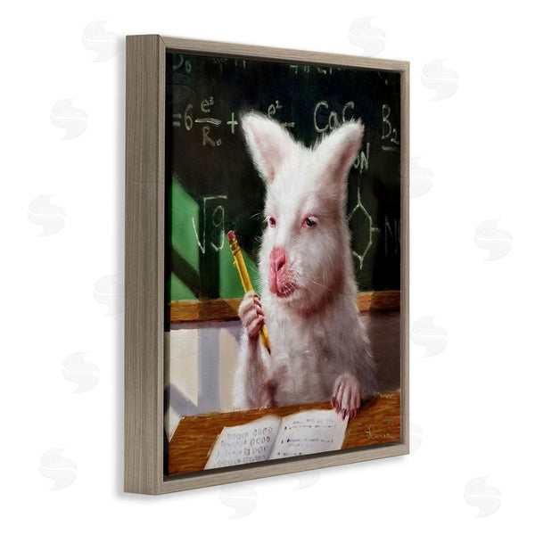 Stupell Industries Lucia Heffernan | Wallaby In Classroom Wall Art