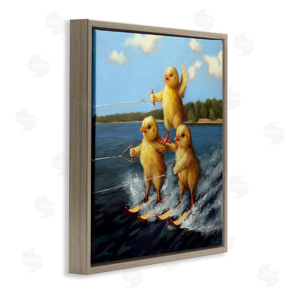 Stupell Industries Lucia Heffernan | Water Skiing Chicks Wall Art