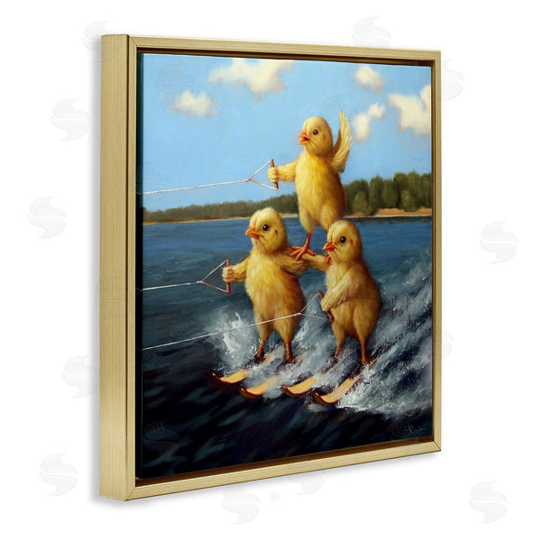 Stupell Industries Lucia Heffernan | Water Skiing Chicks Wall Art
