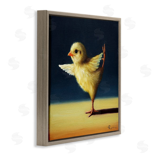 Stupell Industries Lucia Heffernan | Yoga Chicks Funny Animal Painting