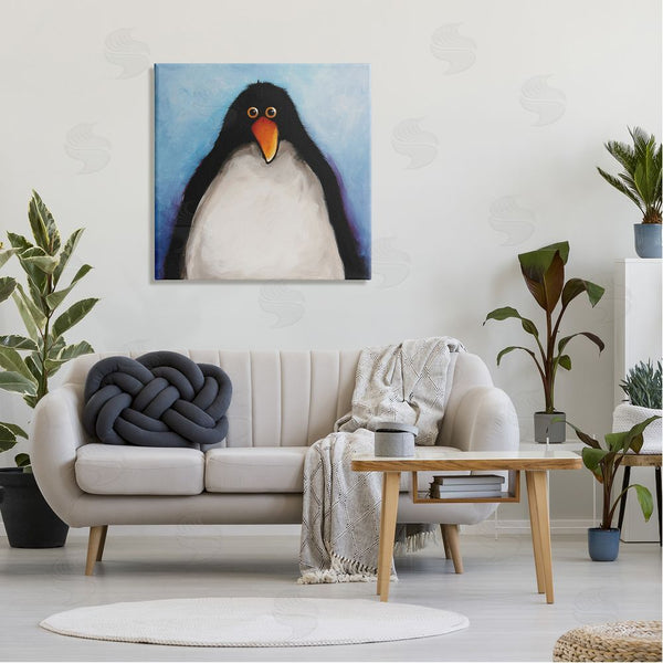 Stupell Industries Lucia Stewart | Gazing Penguin Portrait Wall Art