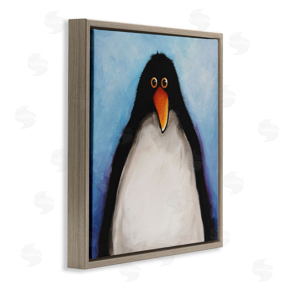 Stupell Industries Lucia Stewart | Gazing Penguin Portrait Wall Art