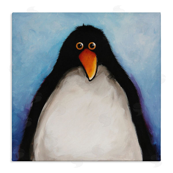 stupell industries Lucia Stewart | Gazing Penguin Portrait Wall Art