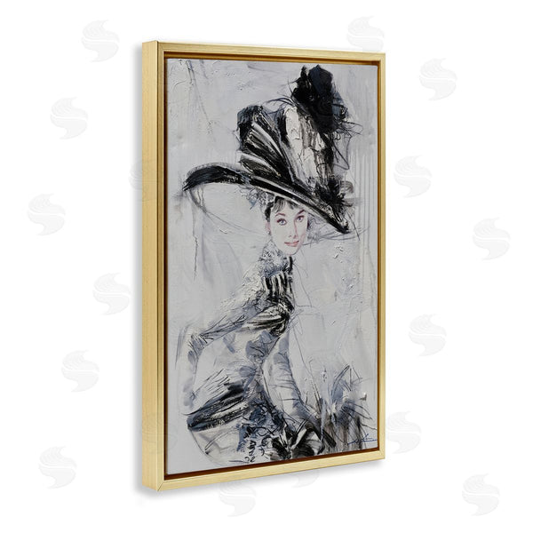 Stupell Industries Lucille Lee | Abstract Sophisticated Audrey