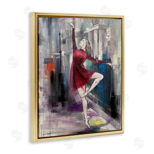 Stupell Industries Lucille Lee | Ballet On City Street