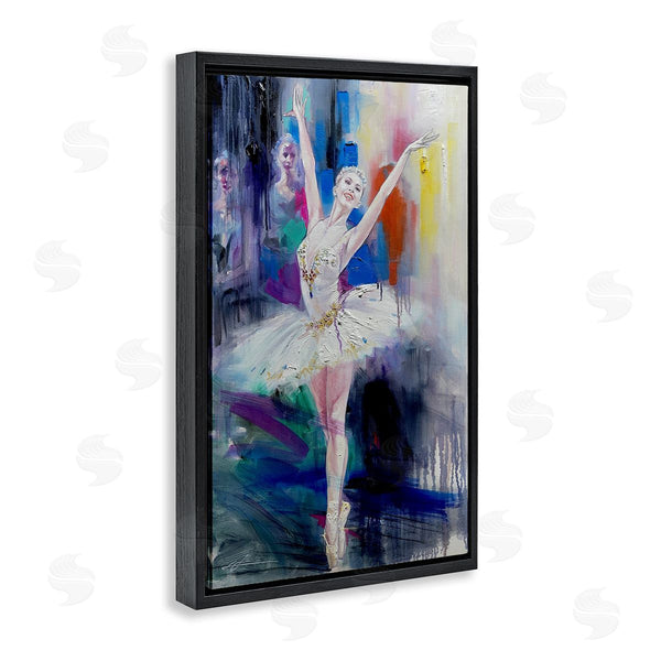 Stupell Industries Lucille Lee | Bold Ballerina Abstraction