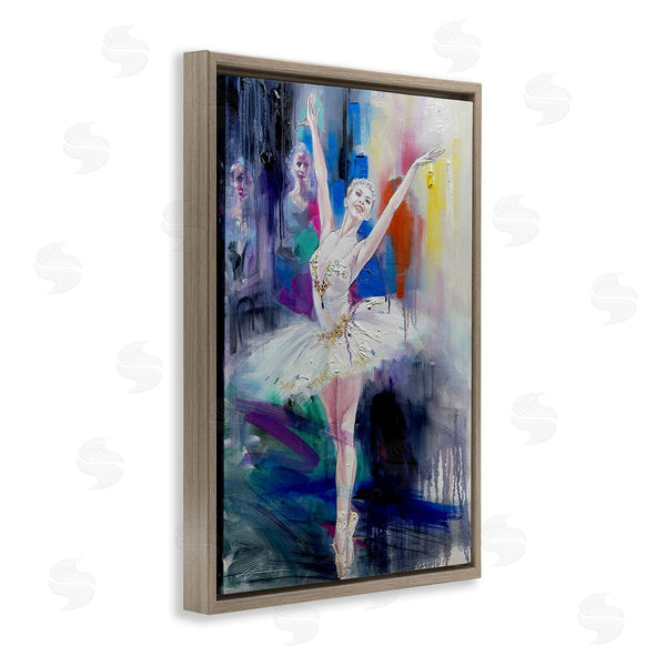 Stupell Industries Lucille Lee | Bold Ballerina Abstraction