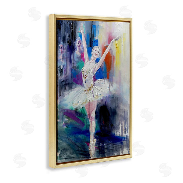 Stupell Industries Lucille Lee | Bold Ballerina Abstraction