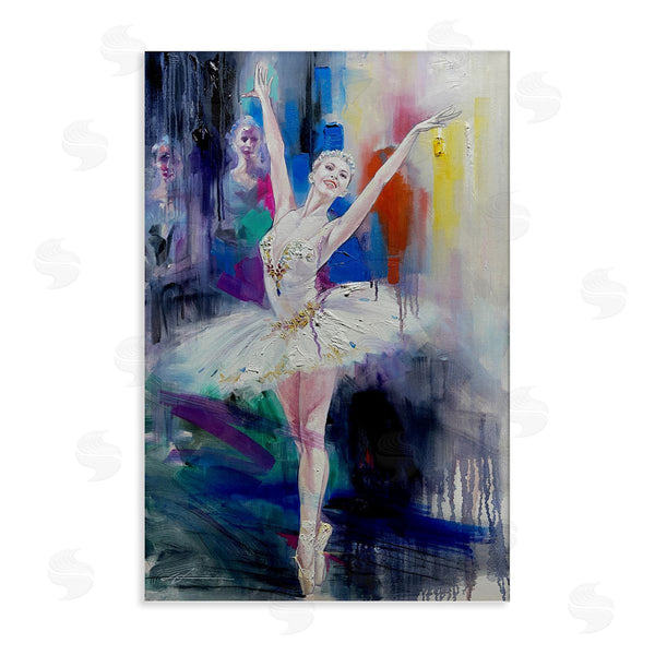 stupell industries Lucille Lee | Bold Ballerina Abstraction