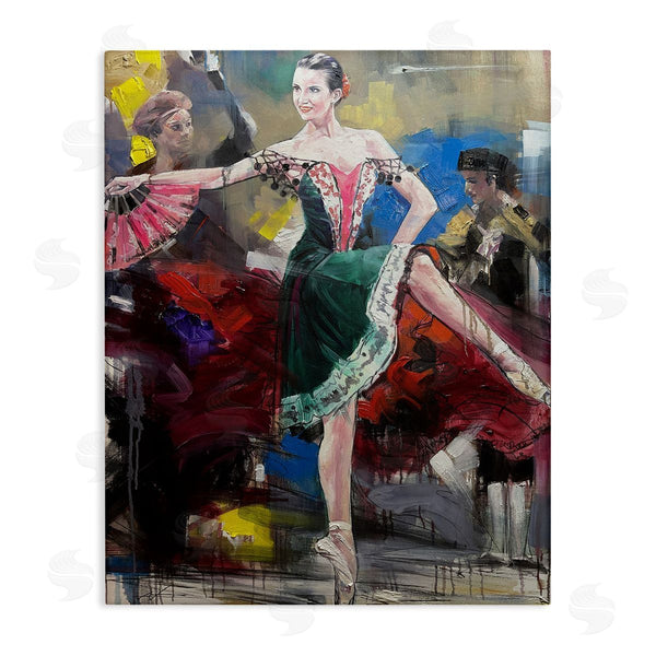 stupell industries Lucille Lee | Classic Ballerina on Stage