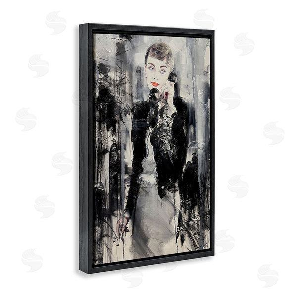 Stupell Industries Lucille Lee | Classic Beauty Fashionista