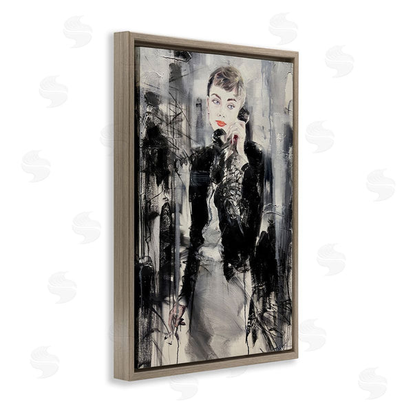 Stupell Industries Lucille Lee | Classic Beauty Fashionista