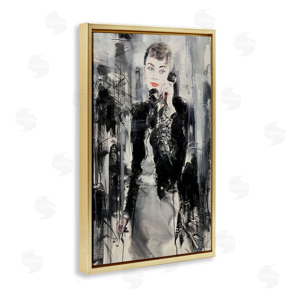 Stupell Industries Lucille Lee | Classic Beauty Fashionista