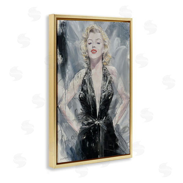 Stupell Industries Lucille Lee | Classic Stylish Marilyn