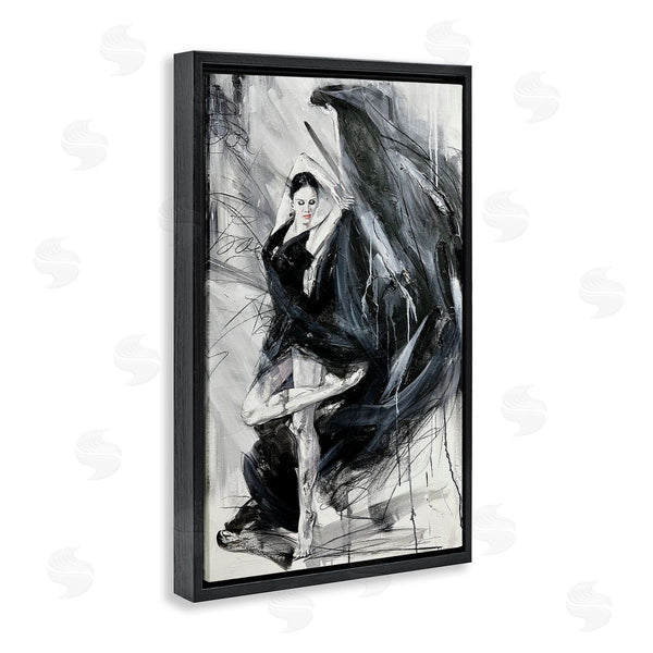 Stupell Industries Lucille Lee | Elegant Dancer Abstract