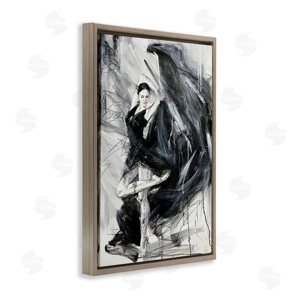 Stupell Industries Lucille Lee | Elegant Dancer Abstract