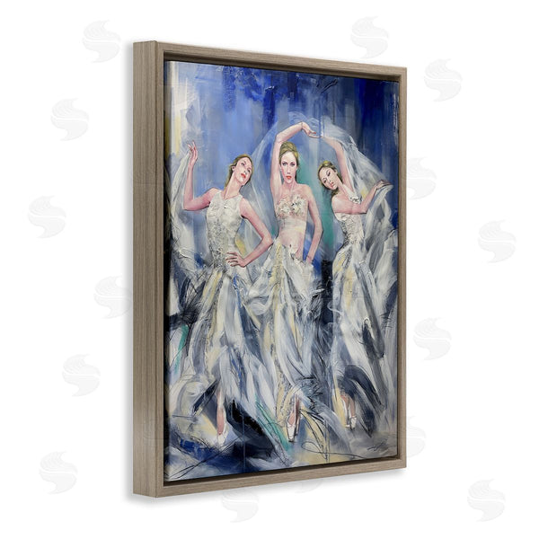 Stupell Industries Lucille Lee | Fashionable Dancer Trio