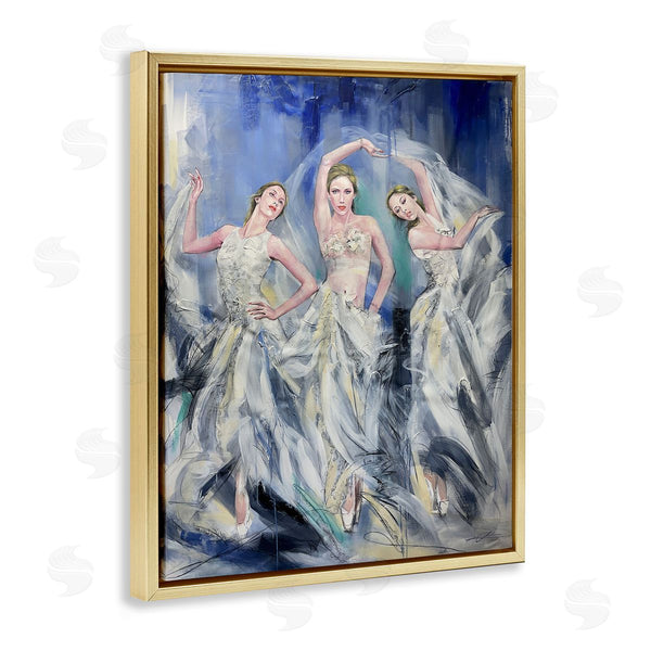 Stupell Industries Lucille Lee | Fashionable Dancer Trio