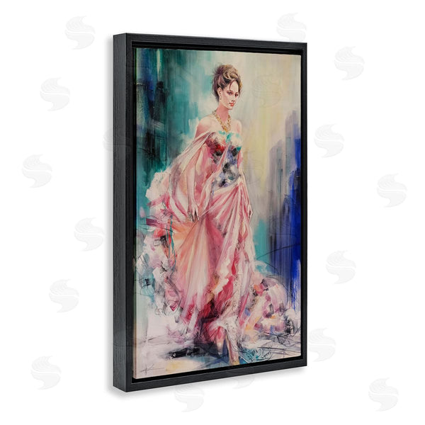 Stupell Industries Lucille Lee | Sophisticated Woman In Dress