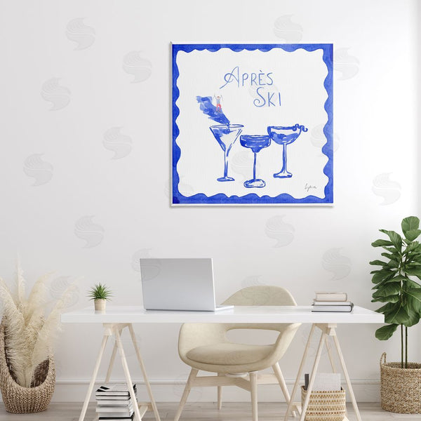 Stupell Industries Lucille Price | Apres Ski Winter Cocktails Wall Art