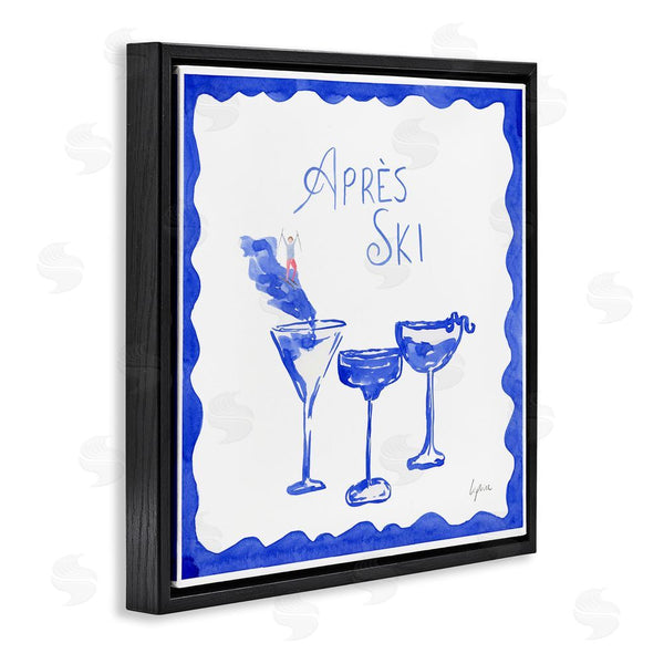 Stupell Industries Lucille Price | Apres Ski Winter Cocktails Wall Art