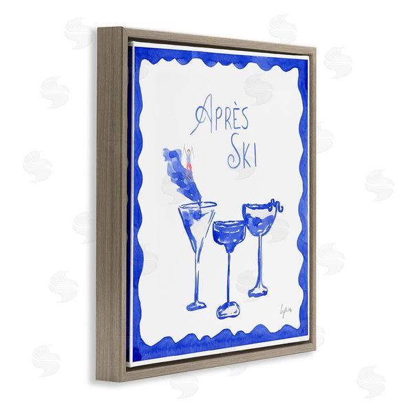 Stupell Industries Lucille Price | Apres Ski Winter Cocktails Wall Art