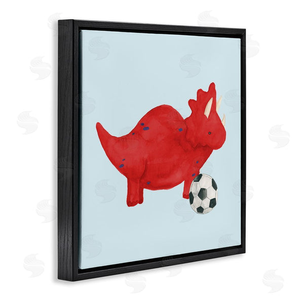 Stupell Industries Lucille Price | Baby Dino With Ball Wall Art