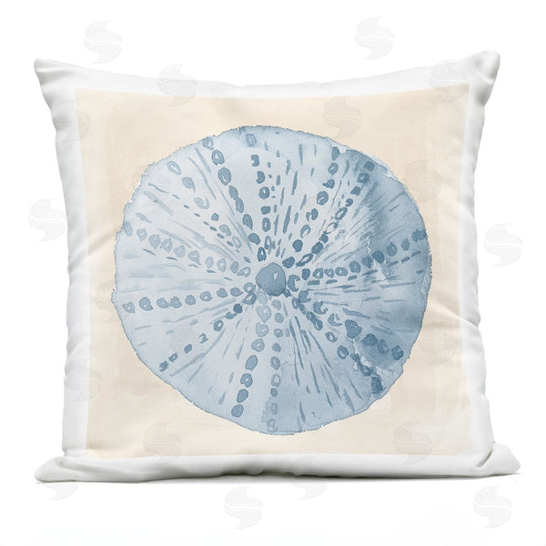 Stupell Industries Lucille Price | Beach Sea Life Seashell Printed Throw Pillow