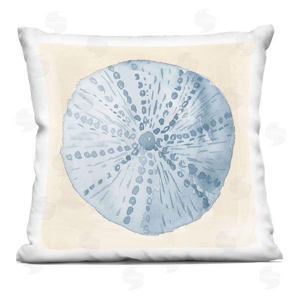stupell industries Lucille Price | Beach Sea Life Seashell Printed Throw Pillow
