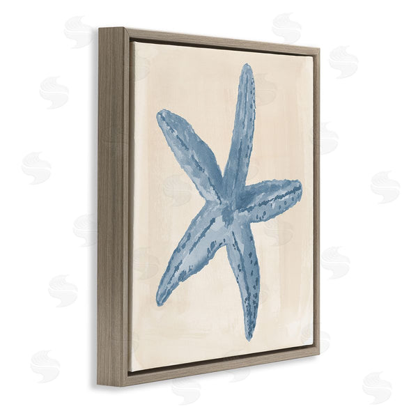 Stupell Industries Lucille Price | Blue Starfish Nautical Summer Wall Art