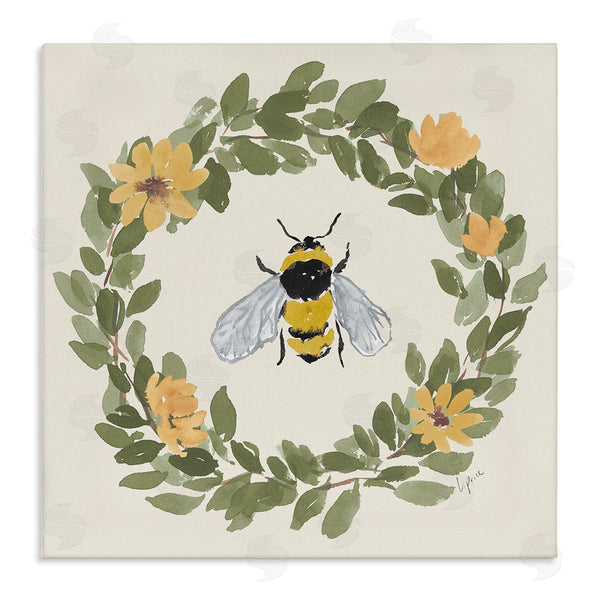 stupell industries Lucille Price | Bumble Bee Celebration
