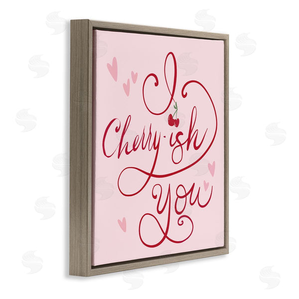 Stupell Industries Lucille Price | Cherry-ish You Pun