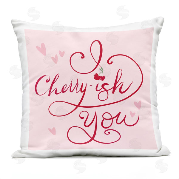 Stupell Industries Lucille Price | Cherry-ish You Pun Printed Throw Pillow