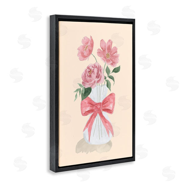 Stupell Industries Lucille Price | Chic Vase Of Pink Wall Art