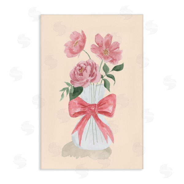 stupell industries Lucille Price | Chic Vase Of Pink Wall Art