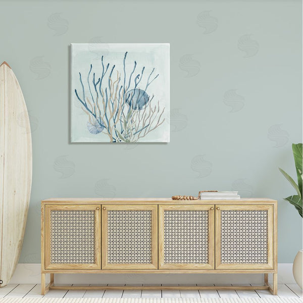 Stupell Industries Lucille Price | Coral Reef Underwater Seashells Wall Art