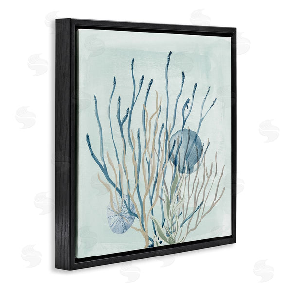 Stupell Industries Lucille Price | Coral Reef Underwater Seashells Wall Art