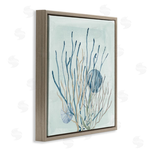 Stupell Industries Lucille Price | Coral Reef Underwater Seashells Wall Art