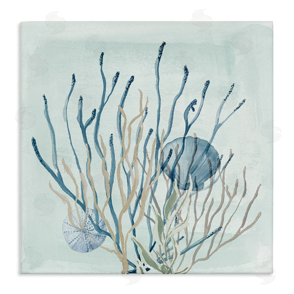 stupell industries Lucille Price | Coral Reef Underwater Seashells Wall Art