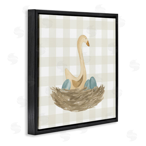 Stupell Industries Lucille Price | Duck & Eggs Nest Wall Art