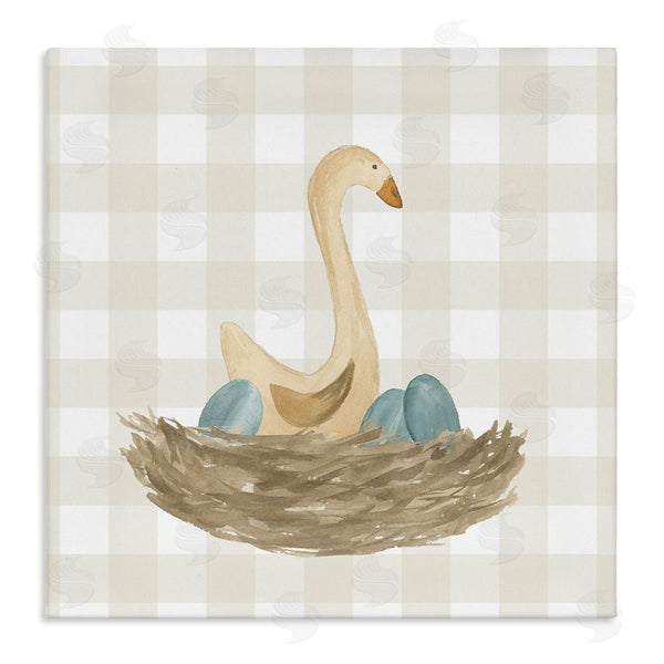 stupell industries Lucille Price | Duck & Eggs Nest Wall Art